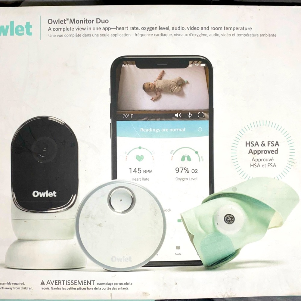 Owlet bundle with camera